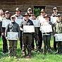 Elf Jungj&auml;ger erhalten ihren J&auml;gerbrief